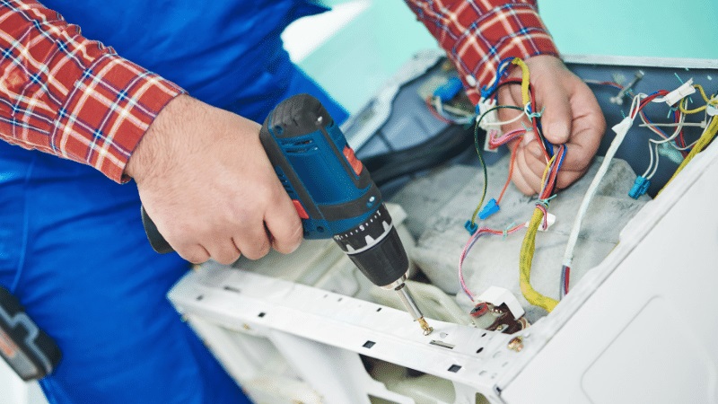 Nallıhan Siemens Siemens çamaşır makinesi kart tamiri – Su almama arızası orijinal parça ile giderildi. - Teknik servis örneği